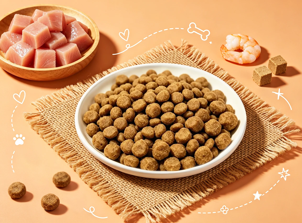Extruded Pet Food