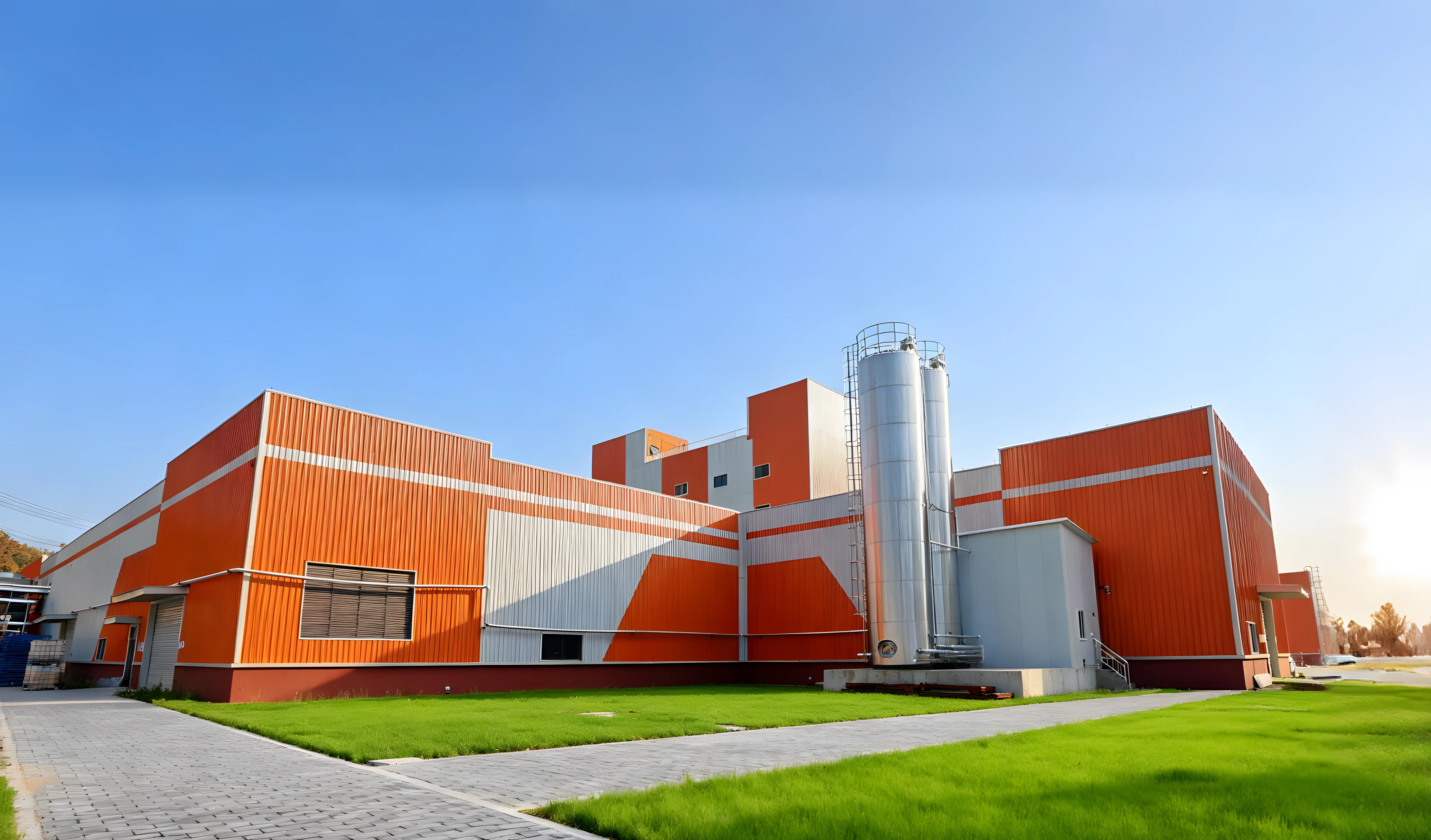 Anhui smart-manufacturing base · facility view