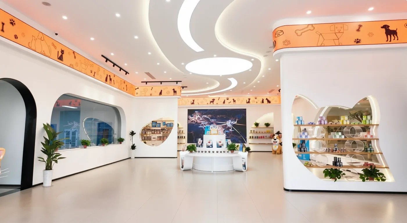 Product showroom · full range on display