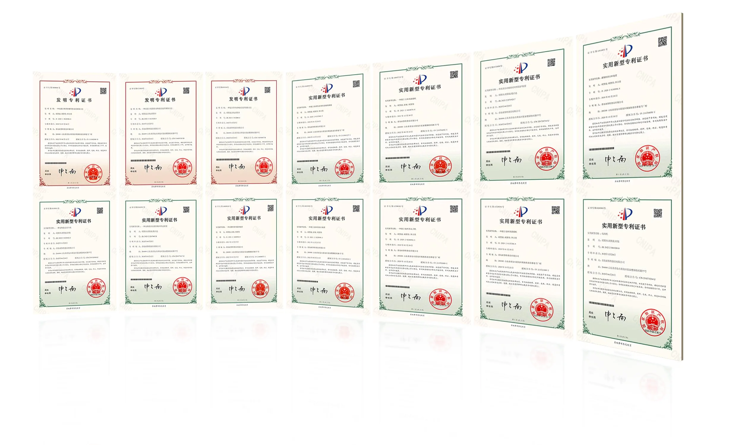 Patent Certificates
